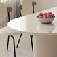 Sintered Stone Table White Dining Table for Kitchen Dining Room