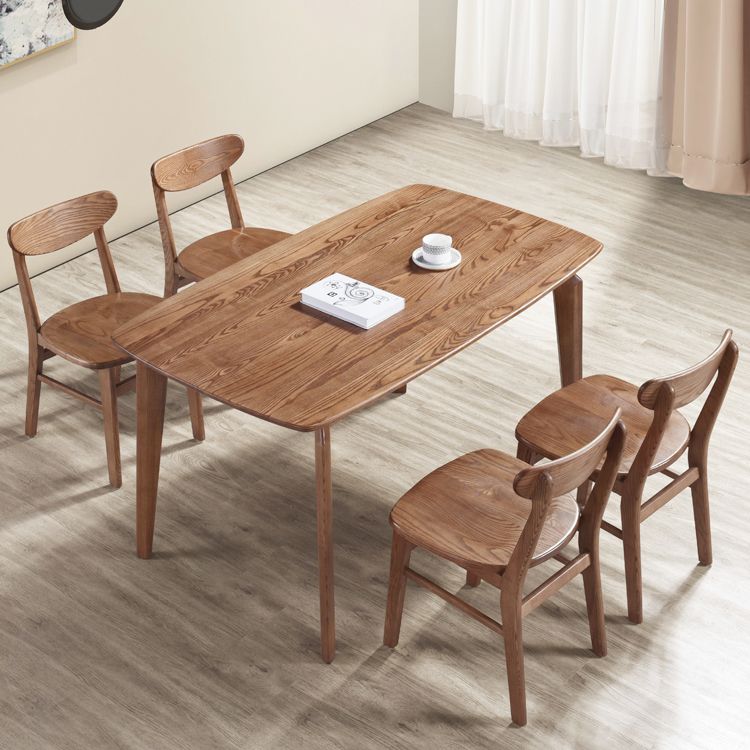 Contemporary Solid Wooden Chair Open Back Side Armless Chair for Dining Room Clearhalo ' kitchen&dining_furn' 'Dining Chairs' 'Dining Tables & Seating' 'dining_chair' 'furn' 'furn_dining_chair' 'Furniture' 'furniture_dining_chair' 'Kitchen & Dining Furniture' 'kitchen' 1200x1200_019aa2e1-f66b-4f76-a31d-0a6f7865e7b7