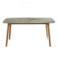 Solid Wood Mid-Century Modern Table Rectangle Sintered Stone Top Table with 4 Legs Clearhalo ' dining_table' 'Dining Tables & Seating' 'Dining Tables' 'furn' 'furn_dining_table' 'Furniture' 'furniture_dining_table' 'Kitchen & Dining Furniture' 'kitchen&dining_furn' 'kitchen' 'kitchen_dining_table' 1200x1200_019b2513-b70e-442e-8446-f008a76fcd8a