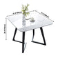 Modern Style White Dining Table Sintered Stone Table with Wooden Base for Home Clearhalo ' dining_table' 'Dining Tables & Seating' 'Dining Tables' 'furn' 'furn_dining_table' 'Furniture' 'furniture_dining_table' 'Kitchen & Dining Furniture' 'kitchen&dining_furn' 'kitchen' 'kitchen_dining_table' 1200x1200_019c2f2e-de0d-4268-8938-c4179e498709
