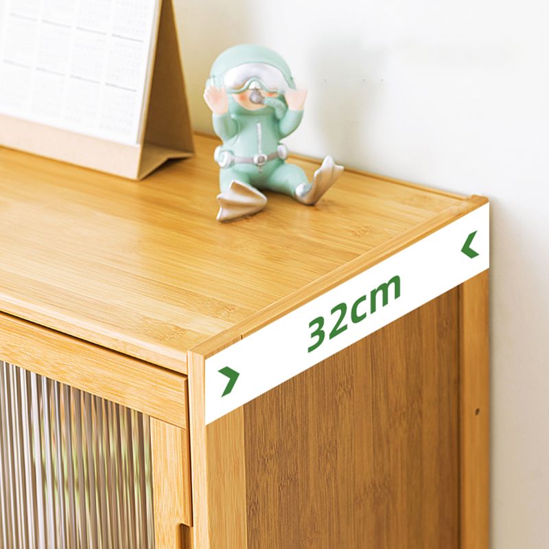 Scandinavian Accent Cabinet with Grooves Doors and Straight Legs Clearhalo 'Cabinets & Chests' 'cabinets_chests' 'furn' 'furn_cabinets_chests' 'Furniture' 'Living Room Furniture' 1200x1200_019c432a-ebd7-40ac-a792-926354915619