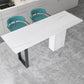 Industrial 1/2/3 Pieces Sintered Stone Bar Table Set Rectangular Counter Set Clearhalo 'Bar Furniture' 'furn' 'furn_home_bar_bar_sets' 'Furniture' 'Home Bars & Bar Sets' 'home_bar_bar_sets' 'Kitchen & Dining Furniture' 1200x1200_01a24553-ed6a-4050-a247-f4f01950a7ab