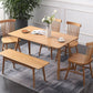 Rectangle White Oak Solid Wood Table Modern Dining Table Double Pedestal for Restaurant Clearhalo ' dining_table' 'Dining Tables & Seating' 'Dining Tables' 'furn' 'furn_dining_table' 'Furniture' 'furniture_dining_table' 'Kitchen & Dining Furniture' 'kitchen&dining_furn' 'kitchen' 'kitchen_dining_table' 1200x1200_01a3d96c-bc19-4bdf-b213-7927132748a2