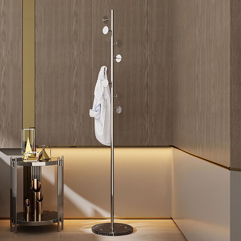 Supporto per la sala metallica con gancio con planimetro glam con base in ardesia