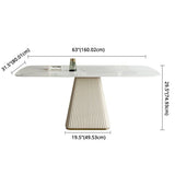 Minimalist Sintered Stone Dining Set for 4/6 Table Set of Metal Gold Base and PU Leather Chairs Clearhalo 'Dining Room Sets' 'Dining Tables & Seating' 'dining_room_set' 'furn' 'furn_dining_room_set' 'Furniture' 'furniture_dining_room_set' 'Kitchen & Dining Furniture' 'kitchen&dining_furn' 'kitchen' 1200x1200_01a4a8c0-537c-44a8-be0a-c8309b01314e