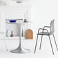 Metal Modern Round Dining Table Marble Top Indoor Table with Tulip Base Clearhalo ' dining_table' 'Dining Tables & Seating' 'Dining Tables' 'furn' 'furn_dining_table' 'Furniture' 'furniture_dining_table' 'Kitchen & Dining Furniture' 'kitchen&dining_furn' 'kitchen' 'kitchen_dining_table' 1200x1200_01a5af49-8705-46d1-85e9-86f2940c25c6