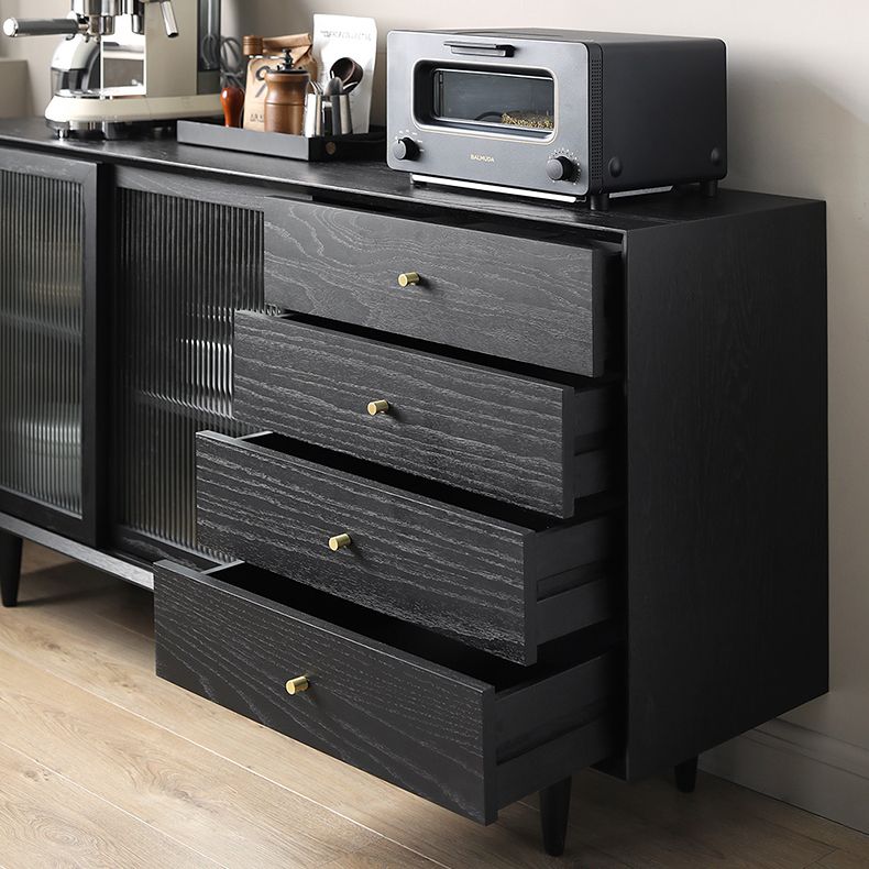 Modern Cupboard 4 Drawer 2 Doors Kitchen Sideboard for Dining Room