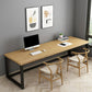Bureau de jeu en bois contemporain pour la maison 30 "H bureau avec les jambes en fer