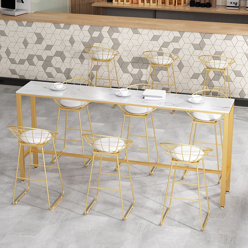Ensemble de tabouret de Bar et Table, 1/7 pièces, ensemble de Table de Pub moderne pour salle à manger