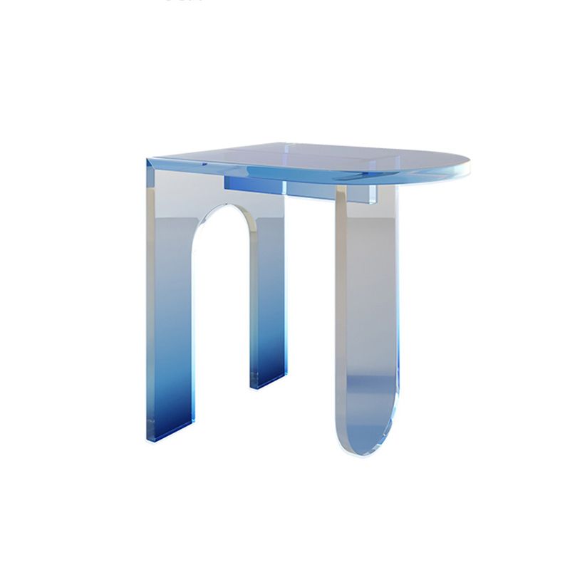 14" Wide Glam Side Table 3 Legs Acrylic Accent Side Table for Bedroom