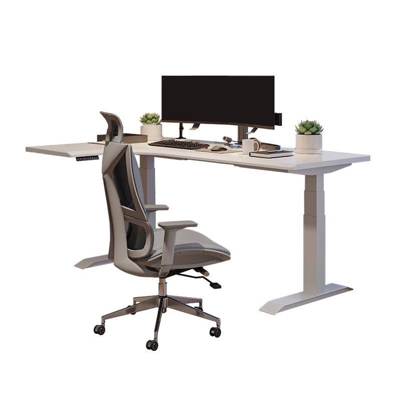 23,4-inch H Industrial Office Desk L-vorm Gefabriceerd Wood Writing Desk