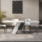 Modern Style 1/3/4/5/7 Pieces Dining Sintered Stone Dining Table Set for Kitchen Clearhalo 'Dining Room Sets' 'Dining Tables & Seating' 'dining_room_set' 'furn' 'furn_dining_room_set' 'Furniture' 'furniture_dining_room_set' 'Kitchen & Dining Furniture' 1200x1200_01b184dd-68f9-4093-98a6-d6708d5073c4