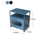 Modern Metal Night Table Storage Bedside Cabinet with Door for Bedroom