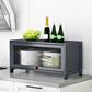 Contemporary Black Buffet Server Bamboo Dining Server for Kitchen Clearhalo 'buffet_sideboard' 'Buffets & Sideboards' 'furn' 'furn_buffet_sideboard' 'Furniture' 'Kitchen & Dining Furniture' 1200x1200_01b758a3-fe5f-4295-9c3c-09b71b9a6f0b