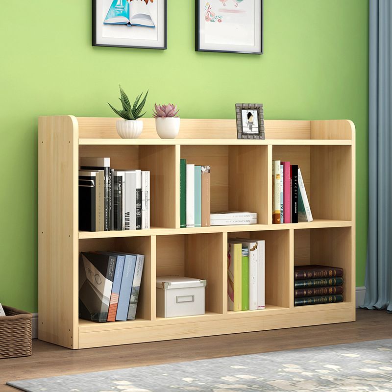 Solid Wood Bookshelf Contemporary Style Natural Bookcase for Study Room Office Clearhalo 'Bookcases' 'furn' 'furn_bookcases' 'Furniture' 'Office Furniture' 1200x1200_01b77105-0da9-4187-bc0b-9d178a18e39f