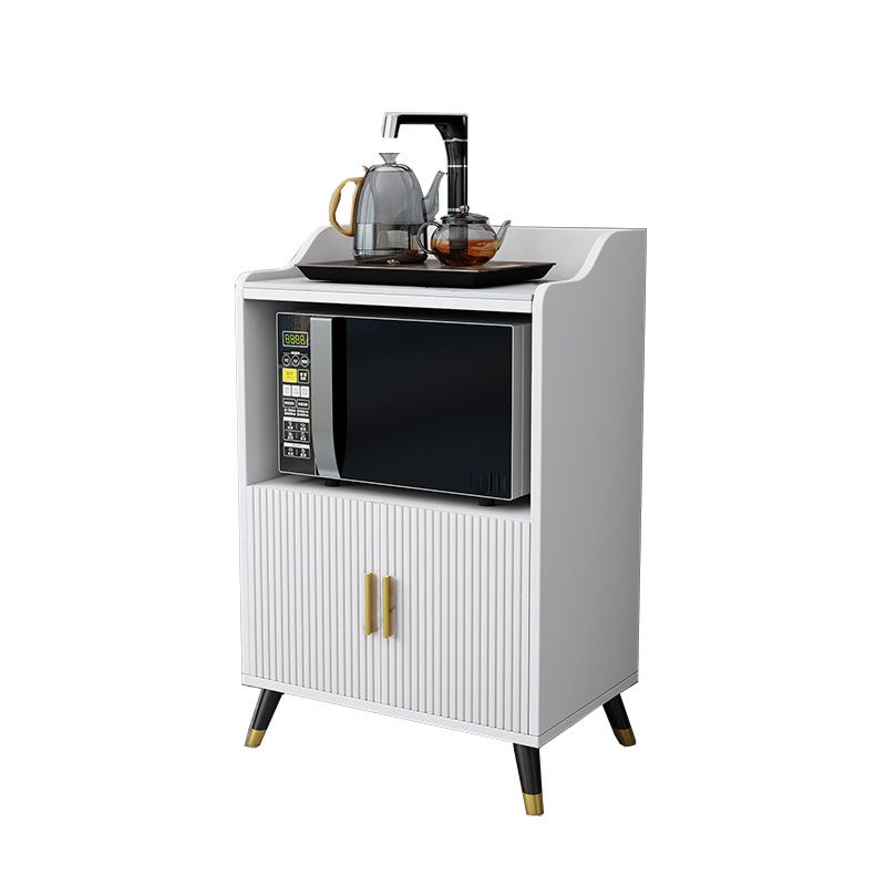 Server da pranzo bianco pietra top glam sideboard in legno finto per cucina