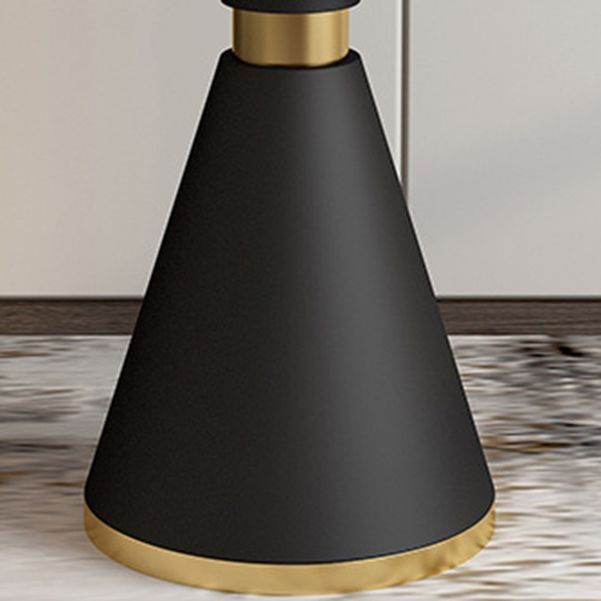 Glam 1/2/5 Pieces Dining Set Round Shape Sintered Stone Dining Table Set Clearhalo 'Dining Room Sets' 'Dining Tables & Seating' 'dining_room_set' 'furn' 'furn_dining_room_set' 'Furniture' 'furniture_dining_room_set' 'Kitchen & Dining Furniture' 1200x1200_01c0e274-0acb-4c32-9cb0-bce582479a93