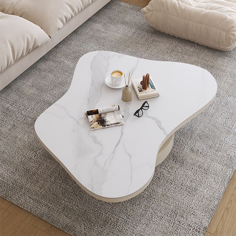 31" Wide Contemporary Coffee Table Pedestal Coffee Cocktail Table Clearhalo 'Coffee & Accent Tables' 'Coffee Tables' 'coffee_tables' 'furn' 'furn_coffee_tables' 'Furniture' 'Living Room Furniture' 1200x1200_01c30f64-6c1c-4ee5-859b-3bf2cb27f8cc