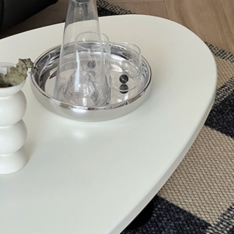 16"H Contemporary Coffee Table White 3 Legs Coffee Cocktail Table Clearhalo 'Coffee & Accent Tables' 'Coffee Tables' 'coffee_tables' 'furn' 'furn_coffee_tables' 'Furniture' 'Living Room Furniture' 1200x1200_01c7e76e-c839-4260-a639-48aa9d9481b4