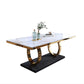 Traditional Luxury Rectangle Dining Table Stainless Steel Table for Dining Room Clearhalo ' dining_table' 'Dining Tables & Seating' 'Dining Tables' 'furn' 'furn_dining_table' 'Furniture' 'furniture_dining_table' 'Kitchen & Dining Furniture' 'kitchen&dining_furn' 'kitchen' 'kitchen_dining_table' 1200x1200_01c82642-bfd9-4b31-a04e-c7287c47aba2