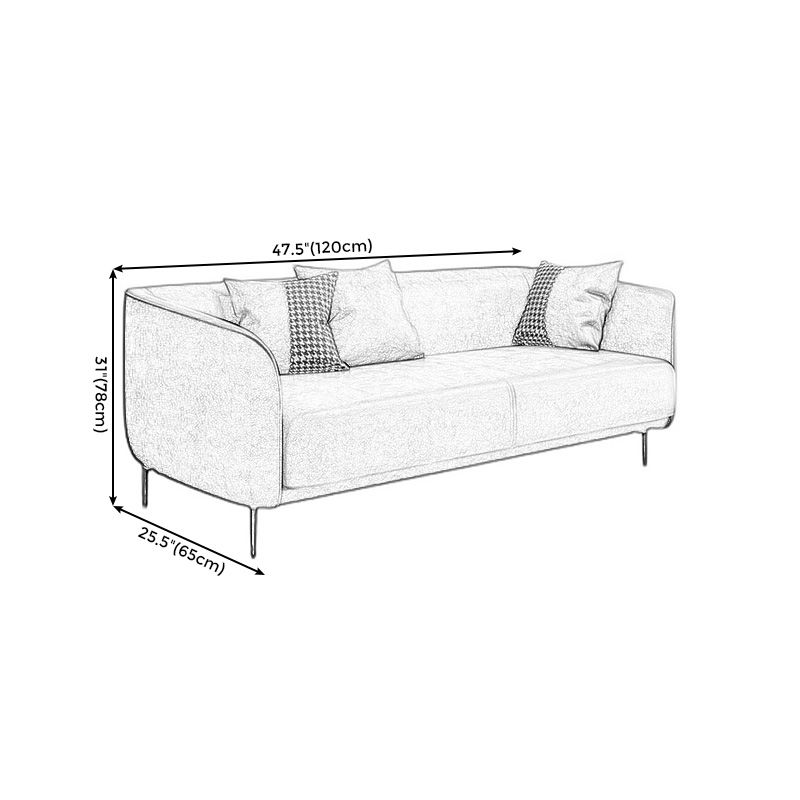 Contemporary Tight Back Sofa with Tuxedo Arms for Living Room Clearhalo 'furn' 'furn_sofas' 'Furniture' 'Living Room Furniture' 'Sofa' 'sofas' 1200x1200_01cb328d-9444-4d4b-8777-0c5c03074891