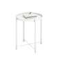 Round Metal Table Plate 4 Legs Base Tray Table Top Side Table