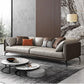 Genuine Leather Pillow Top Arm Modern Sofa/Sectional with Removable Cushions for Apartment