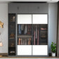 Sliding Wardrobe Closet Engineered Wood Wardrobe Armoire for Bedroom