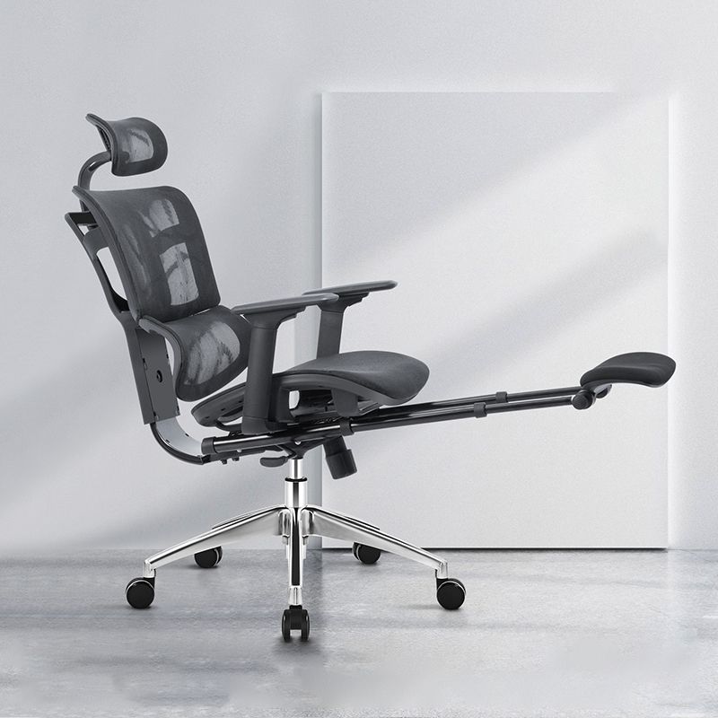 Chaise de bureau de hauteur de siège réglable chaise de bureau contemporaine avec roues