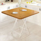 Industrial Extendable MDF Dining Table Square Standard Dining Table for Kitchen Clearhalo ' dining_table' 'Dining Tables & Seating' 'Dining Tables' 'furn' 'furn_dining_table' 'Furniture' 'furniture_dining_table' 'Kitchen & Dining Furniture' 'kitchen&dining_furn' 'kitchen' 'kitchen_dining_table' 1200x1200_01d586f8-cc14-496c-9e56-ea24b535e6ea