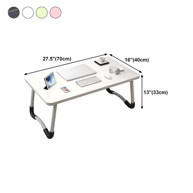Bedroom Curved Writing Desk Manufactured Wood Folding Desk,27.6"L x 15.7"W x 13"H Clearhalo 'furn' 'furn_office_desk' 'Furniture' 'Office Desks' 'Office Furniture' 'office_desk' 1200x1200_01d5dff3-db3f-4527-9343-3069dea30fd7