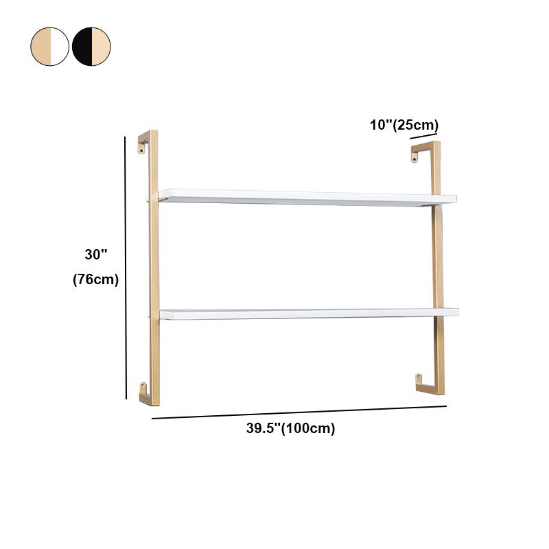 Contemporary Wall Unit Bookcase Metal Frame Pine Wood Shelf Bookshelf Clearhalo 'Bookcases' 'furn' 'furn_bookcases' 'Furniture' 'furniture_bookcases' 'Office Furniture' 1200x1200_01d7a342-c103-45f8-88ef-eb4c76f4c77e