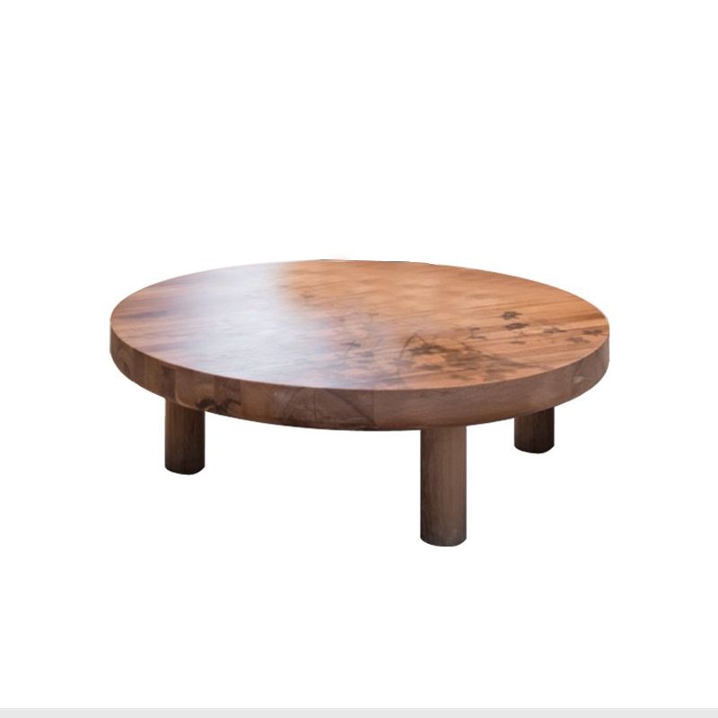3 Legs 1 Single Coffee Table Solid Wood Brown Cocktail Table Clearhalo 'Coffee & Accent Tables' 'Coffee Tables' 'coffee_tables' 'furn' 'furn_coffee_tables' 'Furniture' 'Living Room Furniture' 1200x1200_01d9d926-8598-4ae6-8755-141a31de854e