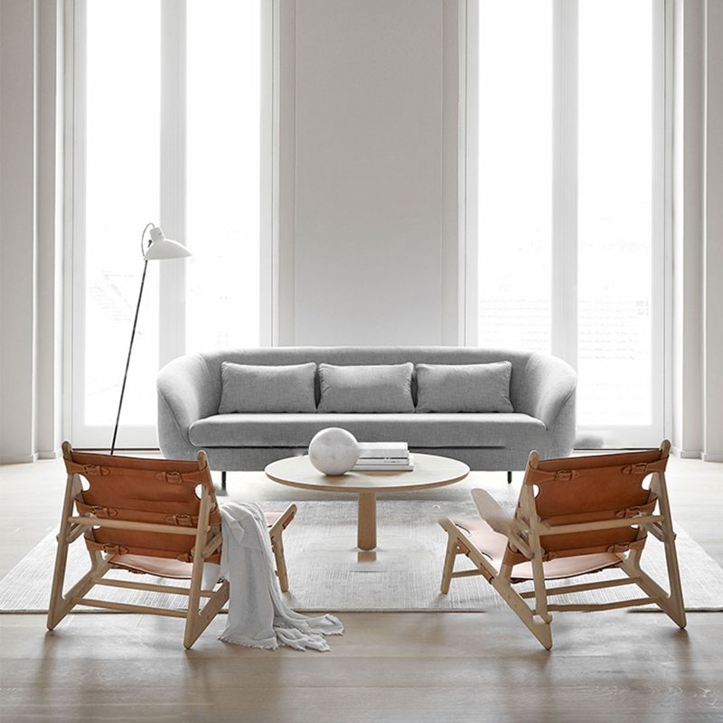 Mid-Century Modern Solid Wood Frame Square Arms Lounge Accent Chair Clearhalo 'Accent Chairs' 'accent_chairs' 'Chairs & Seating' 'furn' 'furn_accent_chairs' 'Furniture' 'Living Room Furniture' 1200x1200_01dbe716-c478-46f5-b06d-2ddc04304347