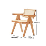 Juego de comedor rectangular moderno 1/2/4/7 Piezas Mesa de comedor de madera maciza con sillas