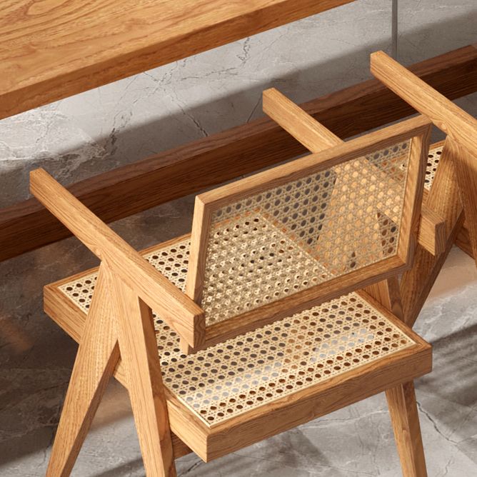 Modern Solid Wood Dining Set 1/2/5/7 Pieces Dining Table with Wood Chairs Clearhalo 'Dining Room Sets' 'Dining Tables & Seating' 'dining_room_set' 'furn' 'furn_dining_room_set' 'Furniture' 'Kitchen & Dining Furniture' 1200x1200_01dfd41b-a555-4f53-8a11-c953f5c48b2b