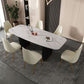 Metal Modern Rectangle Dining Table Sintered Stone Table for Kitchen and Dining Room Clearhalo ' dining_table' 'Dining Tables & Seating' 'Dining Tables' 'furn' 'furn_dining_table' 'Furniture' 'furniture_dining_table' 'Kitchen & Dining Furniture' 'kitchen&dining_furn' 'kitchen' 'kitchen_dining_table' 1200x1200_01e38895-2809-4476-8b9a-82b3a235f657