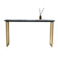 Glam Style Wooden Bar Counter Table Rectangle Bar Counter Table with Metal Legs Clearhalo 'Bar Furniture' 'Bar Tables' 'bar_tables' 'furn' 'furn_bar_tables' 'Furniture' 'Kitchen & Dining Furniture' 1200x1200_01e3e89f-d821-4bae-9bb6-e755116d7445