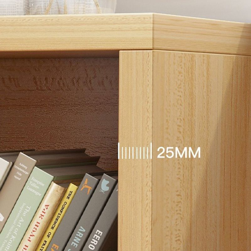 11.8 "H Bibliothèque en bois solide de style contemporain Cube pour la maison