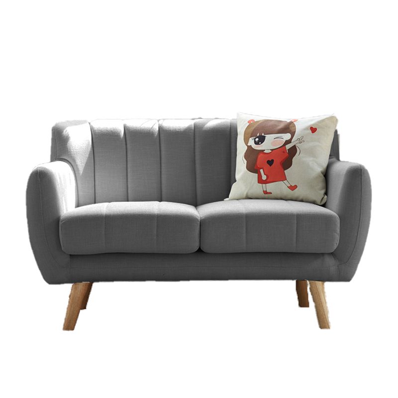 Linnen eigentijdse standaard wijd uitlopende armbanken voor woonkamer, appartement