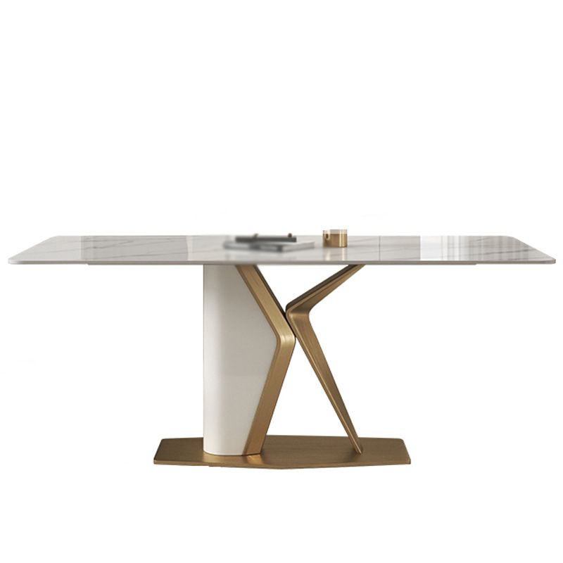 Scandinavian 1/2/3/4/5 Dining Table Set with Chair Sintered Stone Dining Table Set Clearhalo 'Dining Room Sets' 'Dining Tables & Seating' 'dining_room_set' 'furn' 'furn_dining_room_set' 'Furniture' 'furniture_dining_room_set' 'Kitchen & Dining Furniture' 1200x1200_01eda529-572d-43c7-904b-c810218eed4e