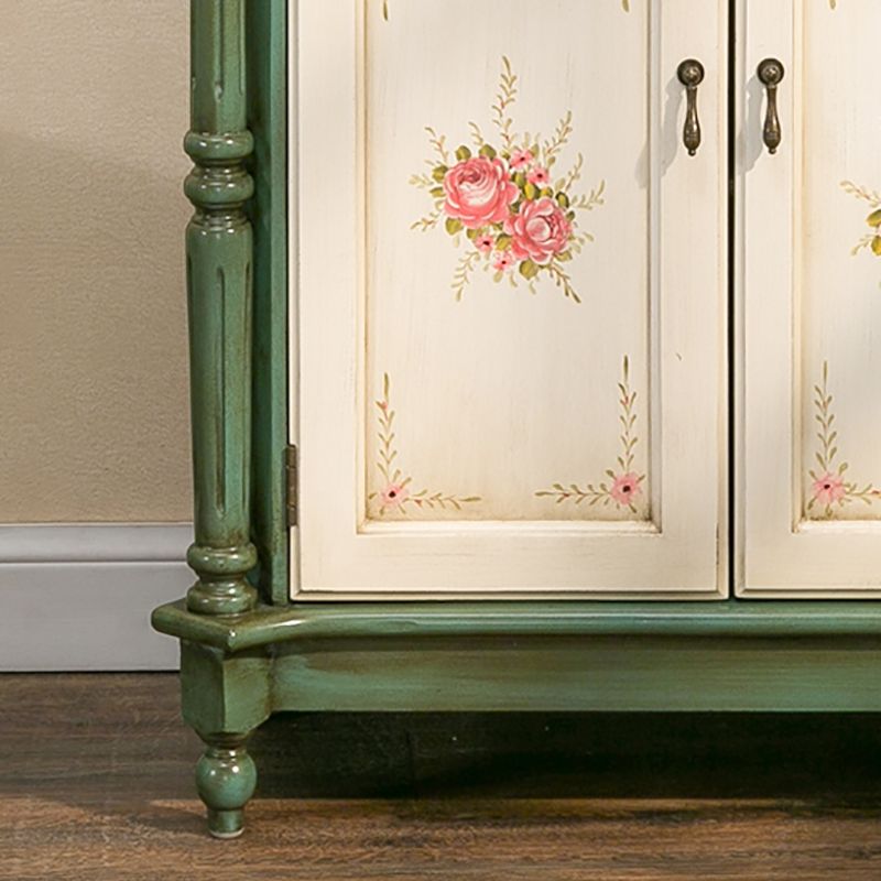 33.07" Tall Wood 2 - Drawer Cabinet 2 Door Accent Cabinet - Wood Clearhalo 'Cabinets & Chests' 'cabinets_chests' 'furn' 'furn_cabinets_chests' 'Furniture' 'Living Room Furniture' 1200x1200_01ee818c-2322-43d8-991b-6ff089b6a611