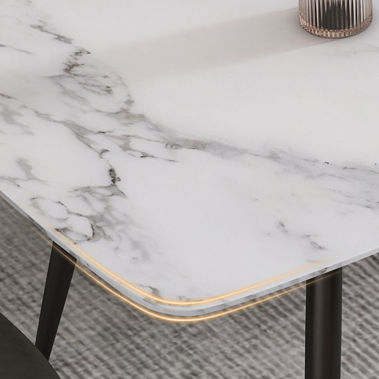 Minimalist Style 1/4/5/7 Rectangular Dining Room Table Set for Kitchen Clearhalo 'Dining Room Sets' 'Dining Tables & Seating' 'dining_room_set' 'furn' 'furn_dining_room_set' 'Furniture' 'furniture_dining_room_set' 'Kitchen & Dining Furniture' 'kitchen&dining_furn' 'kitchen' 1200x1200_01efea11-31be-4ef2-9fa0-698d6b2c0f58