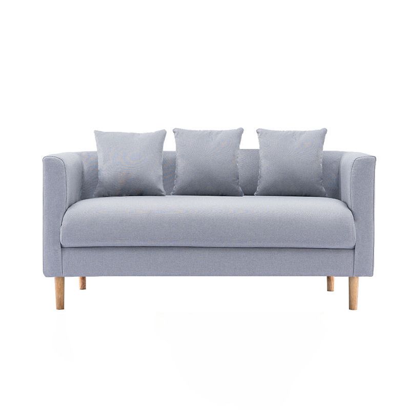 Sofa with 3 Pillows 3 Seater Polish Finish Seating for Bonus Room Clearhalo 'Furniture' 'furniture_sofas' 'kitchen' 'kitchen_sofas' 'Living Room Furniture' 'Sofa' 'sofas' 1200x1200_01f74895-b230-464f-b0ce-923b8d8b009e