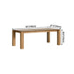 Solid Wood Contemporary Rectangular Table Wood Top Table with 4 Legs Clearhalo ' dining_table' 'Dining Tables & Seating' 'Dining Tables' 'furn' 'furn_dining_table' 'Furniture' 'furniture_dining_table' 'Kitchen & Dining Furniture' 'kitchen&dining_furn' 'kitchen' 'kitchen_dining_table' 1200x1200_01f7be46-5171-4141-9266-1486ac86a70e