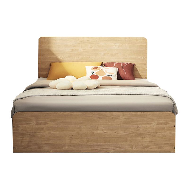 ノルディックナチュラルソリッドウッドベッド39.37 "H BookCaseには、ストレージ付きベッドフレームが含まれています