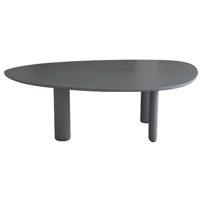 Nordic Simple Solid Wood Table for Restaurant Oval Table with Three Pedestal Clearhalo 'Dining Tables & Seating' 'Dining Tables' 'dining_table' 'furn' 'furn_dining_table' 'Furniture' 'furniture_dining_table' 'Kitchen & Dining Furniture' 'kitchen' 'kitchen_dining_table' 1200x1200_01fae028-2a85-410f-9f2b-fb7283d3b120