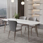 Modern Scratch Resistant Dining Table Sintered Stone Rectangle Table with 4 Legs Base Clearhalo ' dining_table' 'Dining Tables & Seating' 'Dining Tables' 'Furniture' 'furniture_dining_table' 'Kitchen & Dining Furniture' 'kitchen&dining_furn' 'kitchen' 'kitchen_dining_table' 1200x1200_01fd9ad0-3674-4625-b2cd-d27853f9bdff