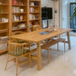 Modern Rectangle Solid Wood Dining Table Trestle Base Dining Table Clearhalo 'Dining Tables & Seating' 'Dining Tables' 'dining_table' 'furn' 'furn_dining_table' 'Furniture' 'Kitchen & Dining Furniture' 1200x1200_01fda450-949d-4bc2-89cb-3aae0ca09720