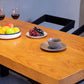 Rectangle Solid Wood Top Dining Table Industrial Iron Legs Dining Table Clearhalo 'Dining Tables & Seating' 'Dining Tables' 'dining_table' 'furn' 'furn_dining_table' 'Furniture' 'Kitchen & Dining Furniture' 1200x1200_01ff4d7a-3f43-4ad2-801d-c41a40324013